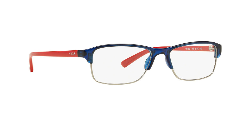 Blue Full Rim Rectangle Eyeglasses (0VO5012I115654)