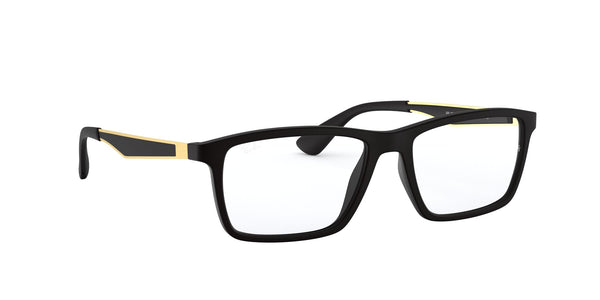 Black Full Rim Square Eyeglasses (0RX7056564453)