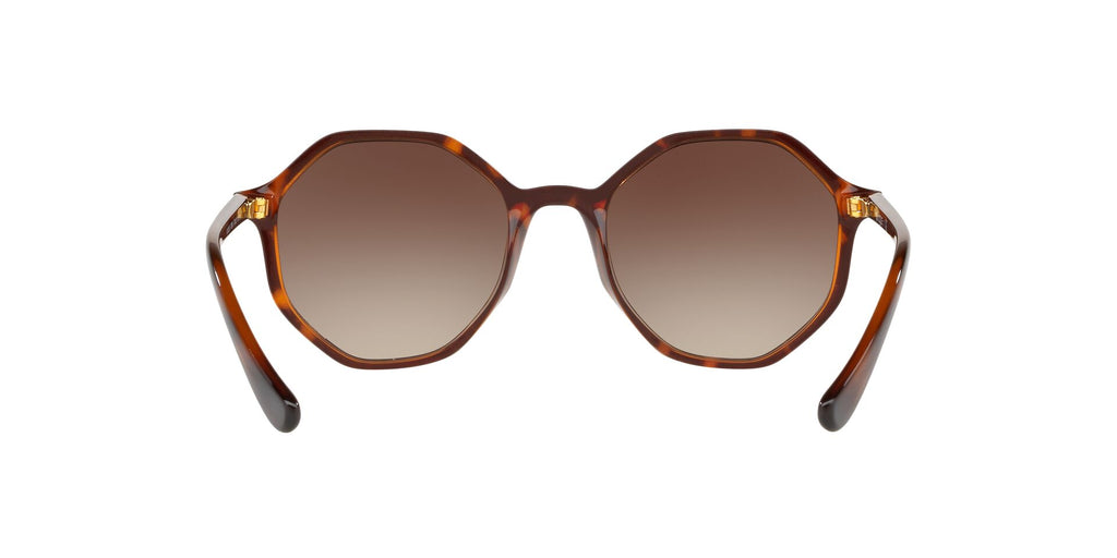 Havana Full Rim Irregular Sunglasses (0VO5222S23861352)