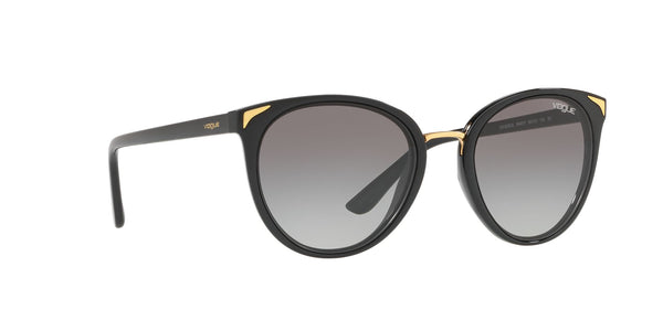 Black Full Rim Butterfly Sunglasses (0VO5230SW44/1154)