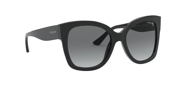 Black Full Rim Pillow Sunglasses (0VO5338SW44/1154)