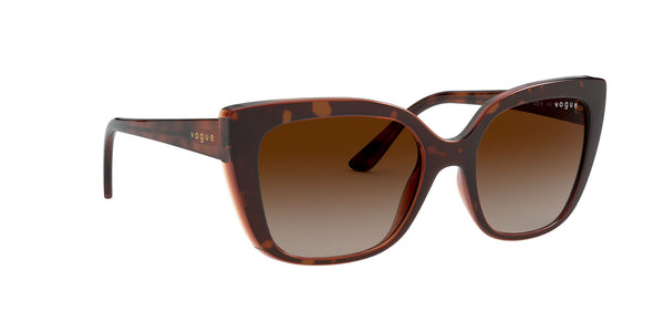 Havana Full Rim Square Sunglasses (0VO5337S23861353)