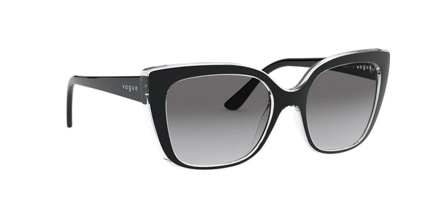 Black Full Rim Square Sunglasses (0VO5337S28391153)