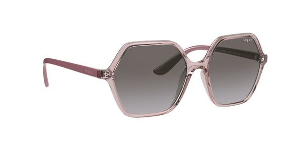 Pink Full Rim Irregular Sunglasses (0VO5361S28288H55)