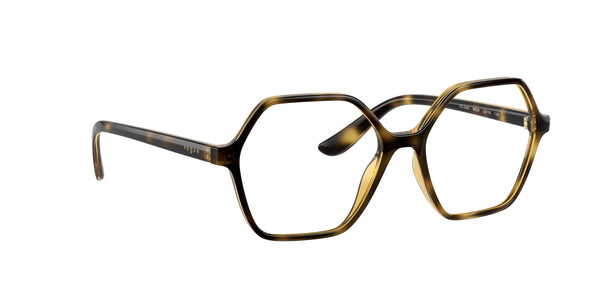 Havana Full Rim Irregular Eyeglasses (0VO5363W65653)