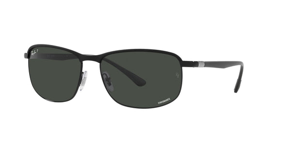 Black Full Rim Pillow Sunglasses (0RB3671CH186/K860)