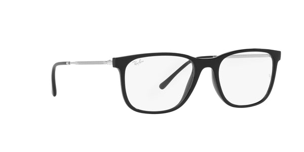 Black Full Rim Pillow Eyeglasses (0RX7244200053)
