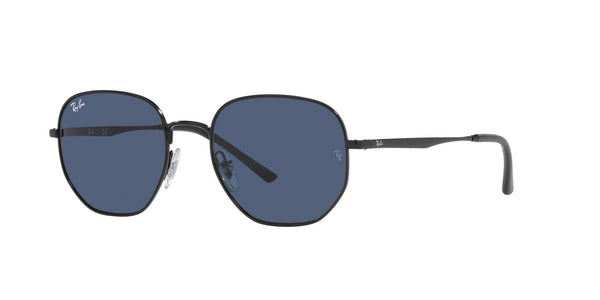 Black Full Rim Irregular Sunglasses (0RB3682002/8051)