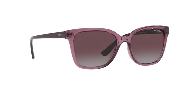 Purple/Reddish Full Rim Pillow Sunglasses (0VO5426S27616254)