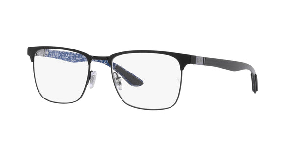 Black Full Rim Square Eyeglasses (0RX8421290452)