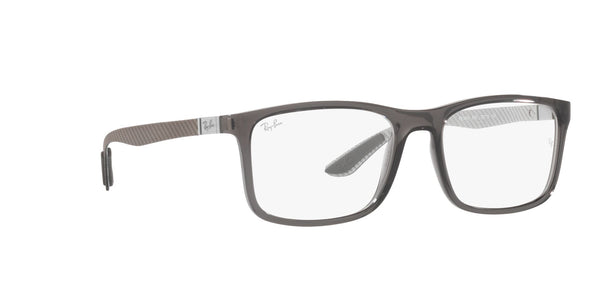 Grey Full Rim Rectangle Eyeglasses (0RX8908806153)