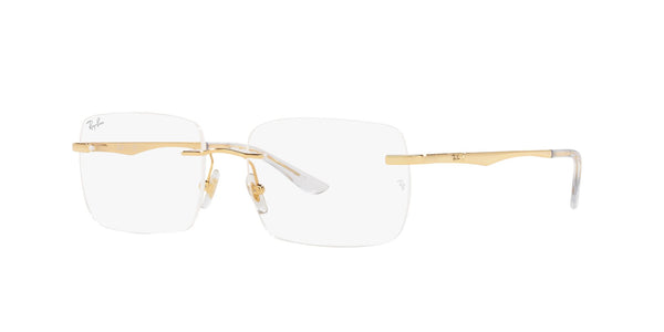 Gold 3 Pieces Irregular Eyeglasses (0RX6483I312753)