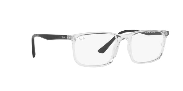 Clear Full Rim Rectangle Eyeglasses (0RX7170I594353)