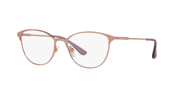 Gold Full Rim Butterfly Eyeglasses (0VO4261I515252)