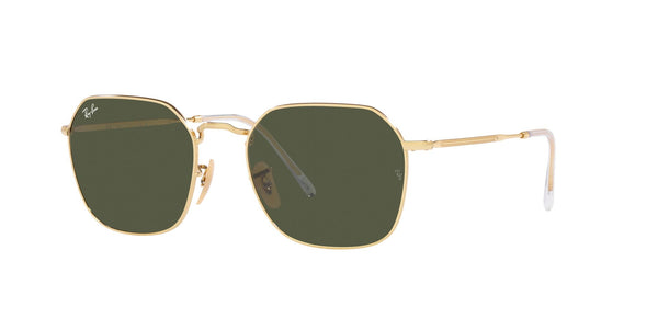 Gold Full Rim Irregular Sunglasses (0RB3694001/3153)