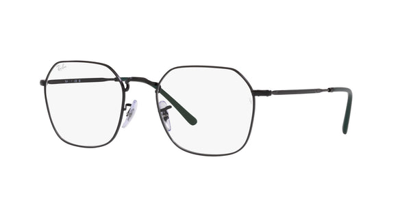 Black Full Rim Irregular Eyeglasses (0RX3694V250951)