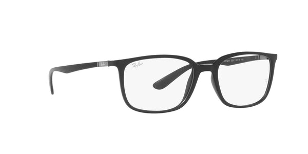 Black Full Rim Pillow Eyeglasses (0RX7208520454)