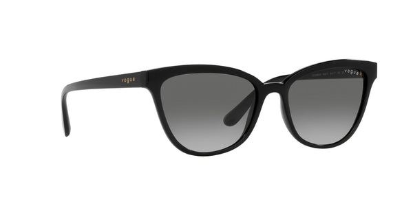 Black Full Rim Cateye Sunglasses (0VO5496SIW44/1154)