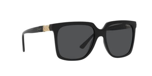 Black Full Rim Square Sunglasses (0VO5476SBW44/8754)