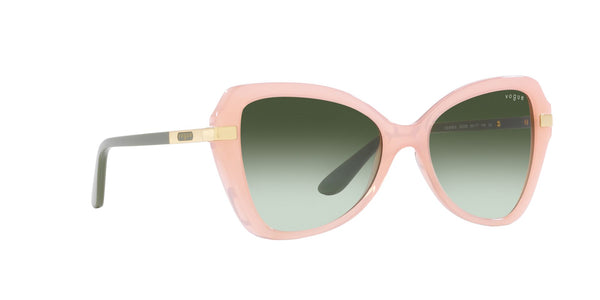 Pink Full Rim Butterfly Sunglasses (0VO5479S30538E53)