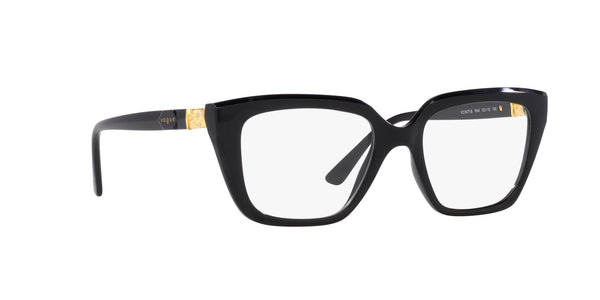 Black Full Rim Rectangle Eyeglasses (0VO5477BW4450)