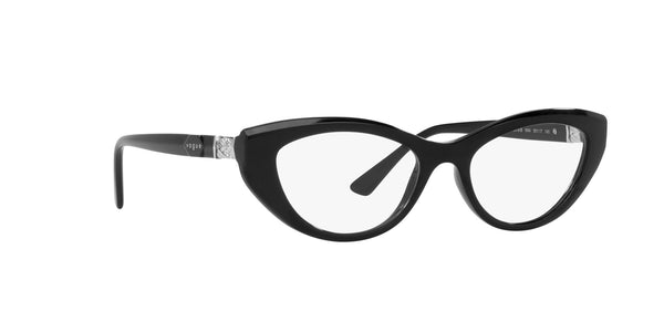 Black Full Rim Oval Eyeglasses (0VO5478BW4450)