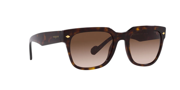 Havana Full Rim Square Sunglasses (0VO5490SW6561354)