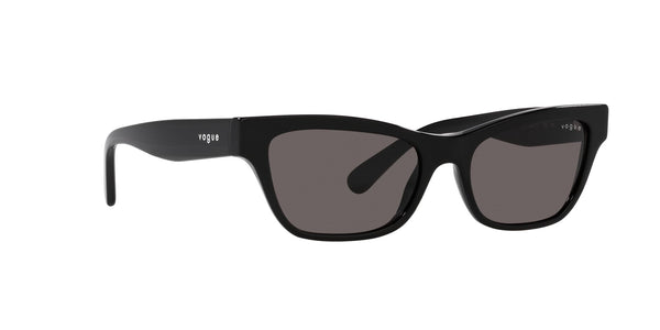 Black Full Rim Pillow Sunglasses (0VO5514SW44/8753)