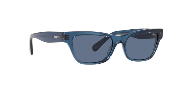 Blue Full Rim Pillow Sunglasses (0VO5514S30468053)