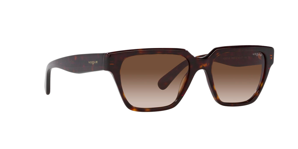 Havana Full Rim Rectangle Sunglasses (0VO5512SW6561355)