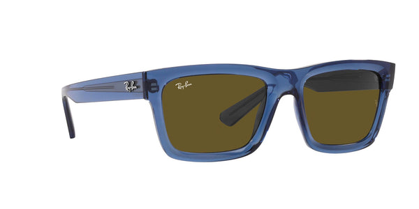 Blue Full Rim Rectangle Sunglasses (0RB439666807354)