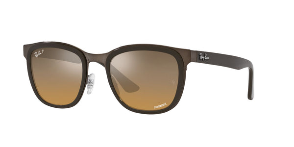 Brown Full Rim Square Sunglasses (0RB37099259A253)