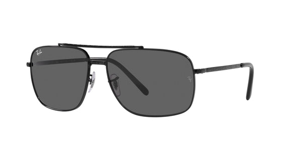 Black Full Rim Pillow Sunglasses (0RB3796002/B159)
