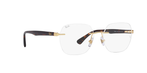 Gold 3 Pieces Irregular Eyeglasses (0RX6504I273053)