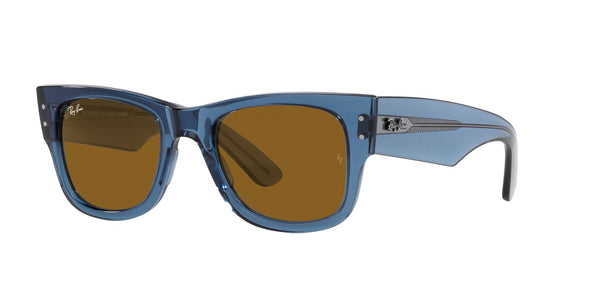 Blue Full Rim Square Sunglasses (0RB0840S66807351)