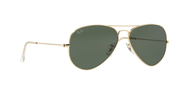 Gold Full Rim Pilot Sunglasses (0RB3025IL020558)
