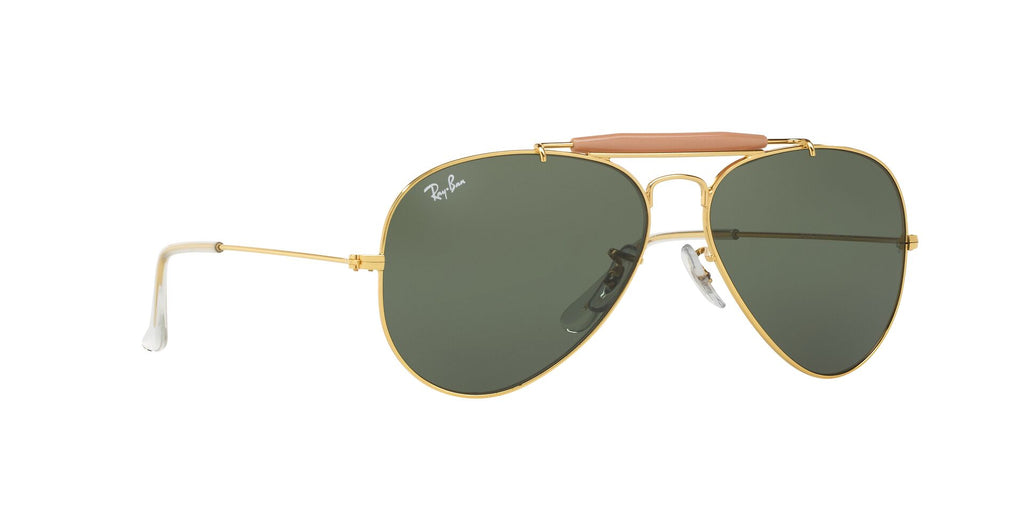 Ray-Ban Full Rim Pilot Sunglasses (0RB3129IW022658)