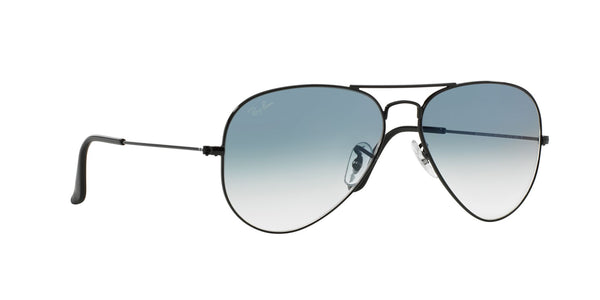 Black Full Rim Pilot Sunglasses (0RB3025I002/3F58)