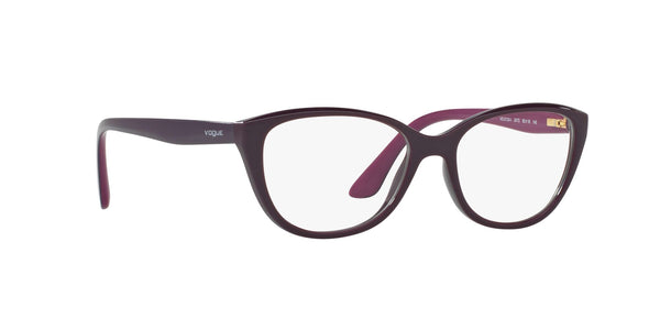Purple/Reddish Full Rim Cateye Eyeglasses (0VO5120I247252)