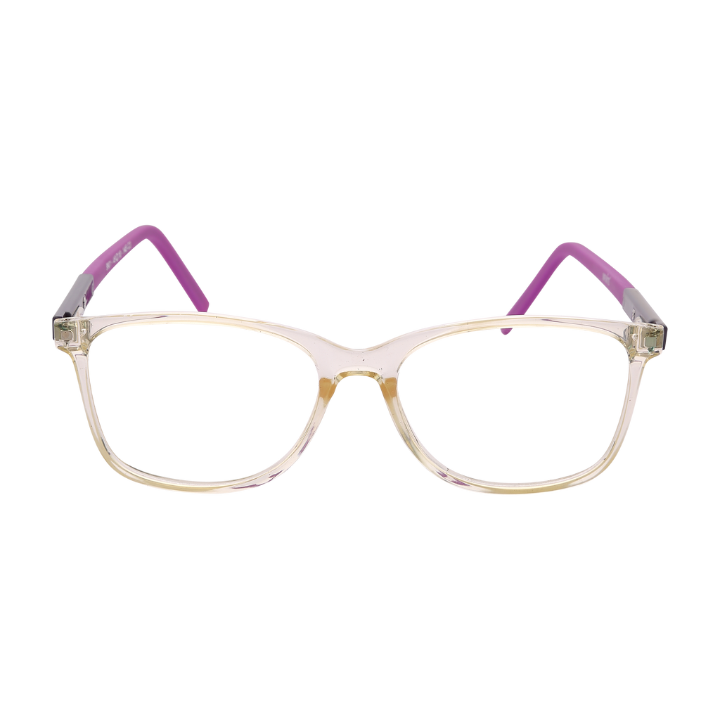 T Pink Full Rim Square Eyeglasses TR 9901 C3