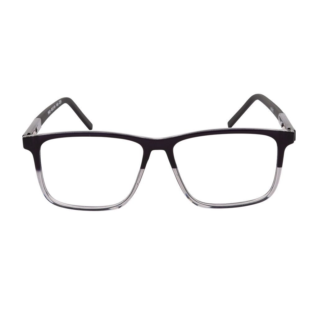 Black Full Rim Square Eyeglasses TR 9903 C21