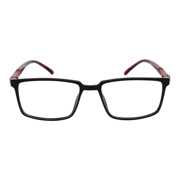 Black Full Rim Square Eyeglasses TR 9906 C7