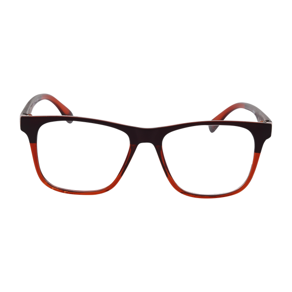 Brown Full Rim Square Eyeglasses TR 9927 C22