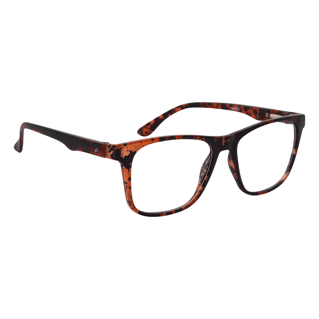 B Brown Full Rim Square Eyeglasses TR 9927 C23 – Infinite My6Senses