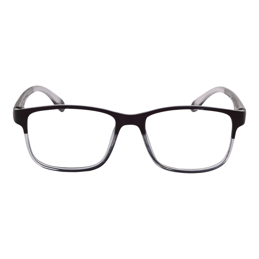 Black Full Rim Square Eyeglasses TR 9928 C21