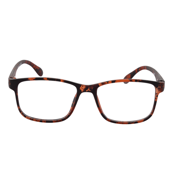 Brown Full Rim Square Eyeglasses TR 9928 C22