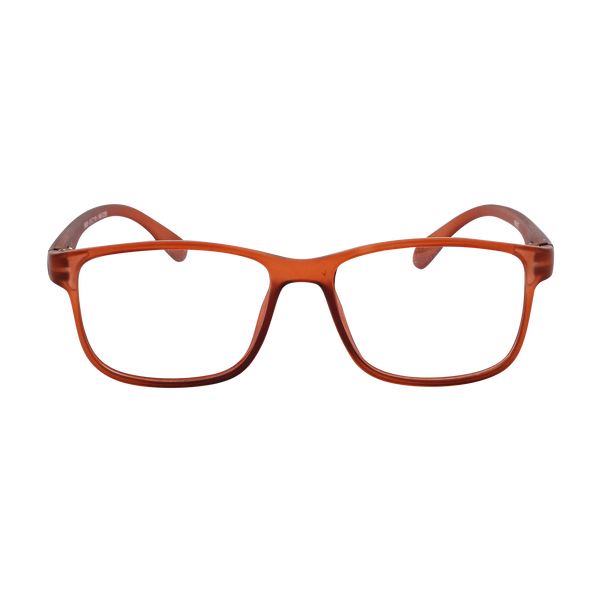 Brown Full Rim Square Eyeglasses TR 9928 C28