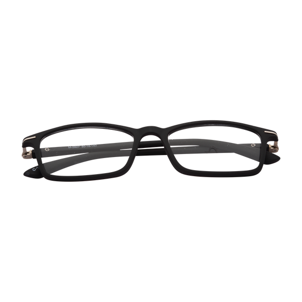 Black Full Rim Rectangle Eyeglasses TR 2927 C1