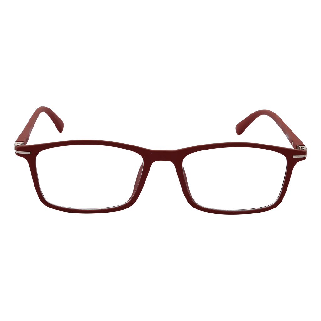 Red Full Rim Rectangle Eyeglasses TR 2927 C3