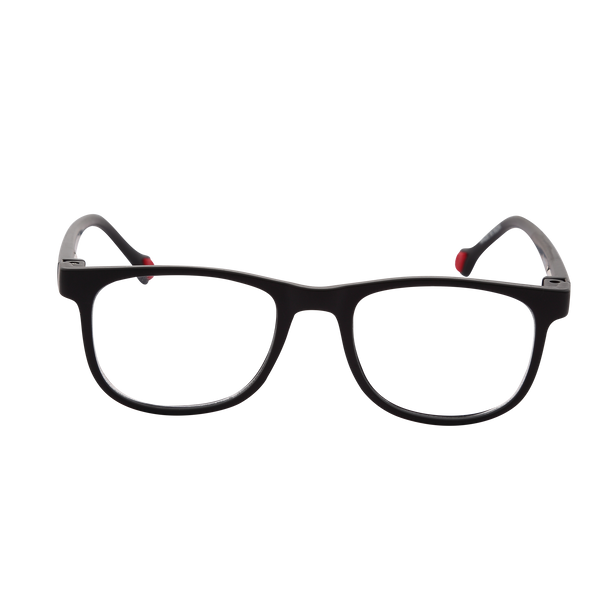Black Full Rim Square Eyeglasses TR90 2922 C1